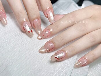 サン ネイル(SUN nail)/自爪x画像のデザイン