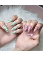 ミオネイル なんば(Mio nail) 長さだし/付け放題/フィルイン/持ち込みデザイン/なんば