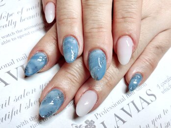 プロフェッショナル ネイルサロン ラヴィアス(LAVIAS)/【スカルプ】お好きなアート6本