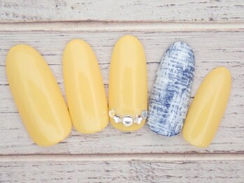 ワンネイル(ONE NAIL)/#デニムネイル