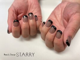 フレンチ ブラック クリアカラー