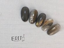 エディットワンバイユウリ(EDIT1 by youri)/シアーブラックニュアンス