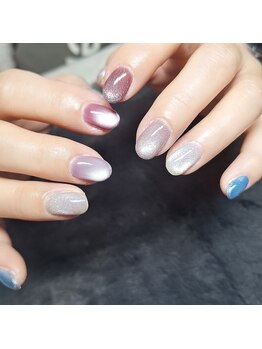 リベルタネイル(Liberta Nail)/カラフルマグネットネイル