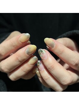 オマモリ ネイル 心斎橋店(omamori nail)/一癖ニュアンス