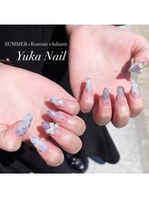 ユカネイル(Yuka Nail)/夏！ちゅるちゅるっ水ネイル♪