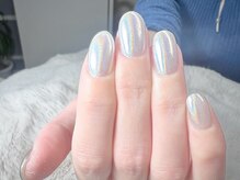 ソーネイルズ(Soo Nails)/ワンカラーミラーネイル