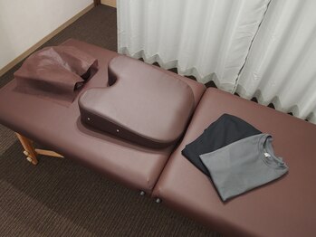 ナップ整体院(Nap.整体院)/お着換えの準備もあります♪