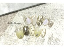 リリーズドッグアンドビューティー(Lily's Dog&Beauty)/ゴールドネイル