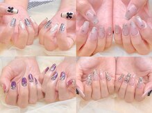 NICENAIL/ジェルネイル/パラジェル/フィルイン/マグネット/長さだし/西鉄久留米駅前店/持ち込みデザインコース