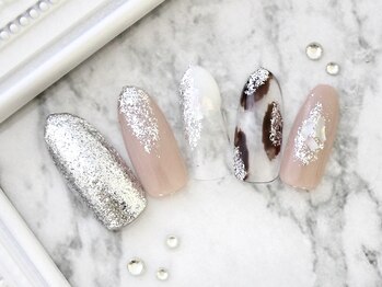 ネイルサロンフォーユー(for u)/ニュアンスラメ♪￥５９８０