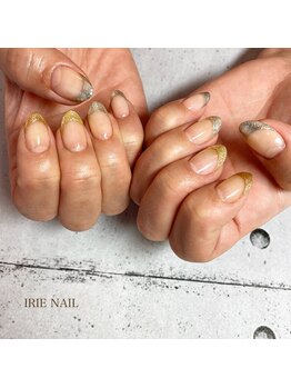 アイリーネイル(IRIE NAIL)/ジェル　フレンチ