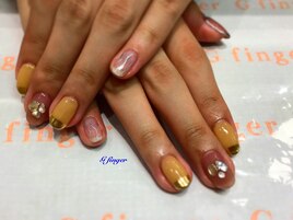 一足先に☆秋色ネイル