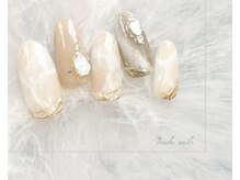 トゥーシェネイルズ 上中野店(Touche’nails)/マグネット天然石ネイル