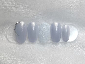 ネイルバイピヌ(nail by pinu)/定額シンプルアートコース