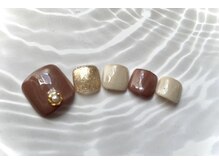 ネイルアンドビューティーサロン シュエット(CHOUETTE)/フットネイル　定額ライトコース