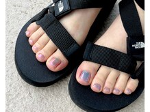 カラー バイ プール ブ 桐生店(COLOR by pour vous)/オーロラネイル