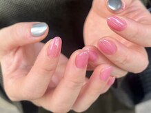 ピョル(PYOL.)/大阪京町堀|ピンク華奢ミラー