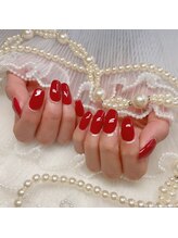 アイカ(Aika)/10本長さ出し真紅ワンカラー