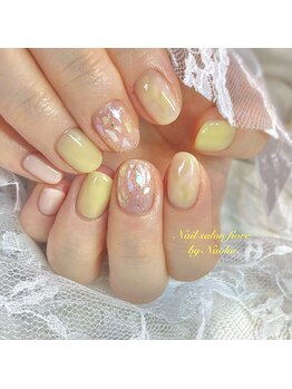 黄色とシェルが爽やか♪