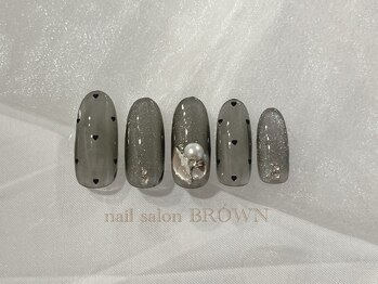 ブラウン アンド ココル(BROWN&cocoru)/定額¥7,700　（M6-4）