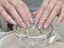 ルレーブ(LE REVE)/ガラスフレンチネイル
