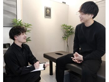 リンクストレッチ 渋谷さくら坂店/施術前の検査[マッサージ/渋谷] 