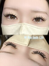 ベイビーブルー(Baby Blue)/ダブルフラットラッシュ120束