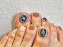 ネイルズ ララ(nails Lala)/ターコイズ。