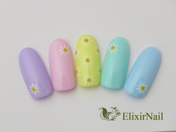 エリクサーネイル 五反田(Elixir Nail)/定額b カジュアル/クーポン使用