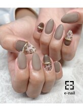 イーネイル(e-nail)/アニマルネイルマット仕上げ