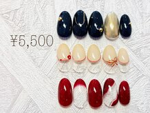 フラワーネイル 古河店(Fleur nail)/1月・2月定額メニュー☆¥5,500