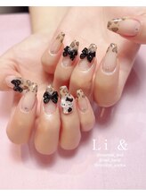 モナールアンド(MONNAL&)/ヒョウ柄キティネイル☆