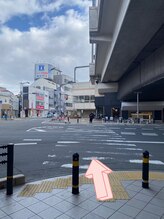 ビューティーアイラッシュ 豊中駅前店/阪急豊中駅からお店への行き方♪