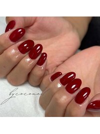 red nail