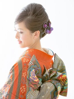 スワン(swan)の写真/《和装シェービング》でうなじ,お顔,眉を整えて人生一度の成人式を最高に美しく♪12/17迄★早期予約特典付!