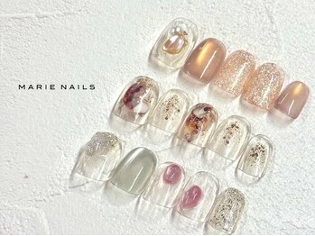 マリーネイルズ 表参道店(MARIE NAILS)の写真/★オフ込み！design¥6600！ご予算に応じて600以上のアートをご用意♪JNA1級以上と認定講師も在籍！