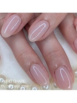 地肌に馴染むワンカラー