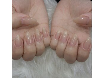 デュリブリンクネイル 高田馬場(Duli blink nails)/ちゅるんベージュネイル
