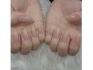 ちゅるんベージュネイル