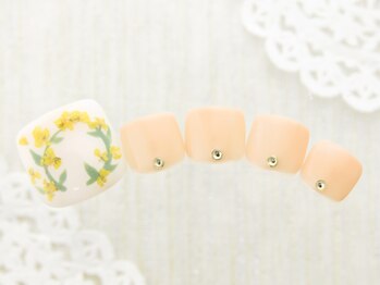 シシ(SiSi)/#お花 #フット