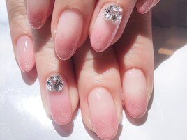 ラメグラデーション