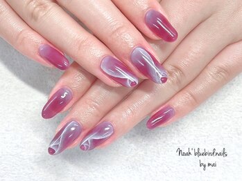 ノアブルーバードネイルズ(Noah' bluebird .nails)/大人デザイン・チューリップ