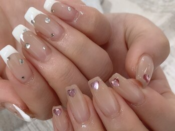 カラーズ(colors.)/アシメ×フレンチ×ハート。