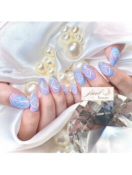 フリールビューティー(freel Beauty)の写真/【持ち込み大歓迎】イラスト/３Dアートお任せください◎他店で断られるあのアートや推しネイルができる！？