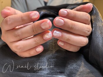 ダブリューネイルスタジオ(W.nail studio)/マグネット4本アート