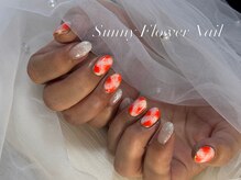 サニーフラワーネイル(Sunny Flower nail)/