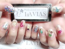 プロフェッショナル ネイルサロン ラヴィアス(LAVIAS)/【ジェル】10本アートし放題