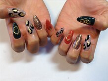 ラウト デコレーションアンドネイルサロン(Lauto Decoration&Nail Salon)/ヒョウ柄ネイル