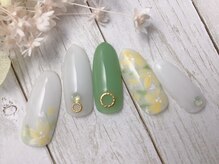 コルジャ(CORUJA)/イエローフラワーネイル♪8250