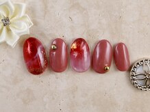 ショコ アンド ラム(Syoko&Lum)/☆ニュアンスレッド☆